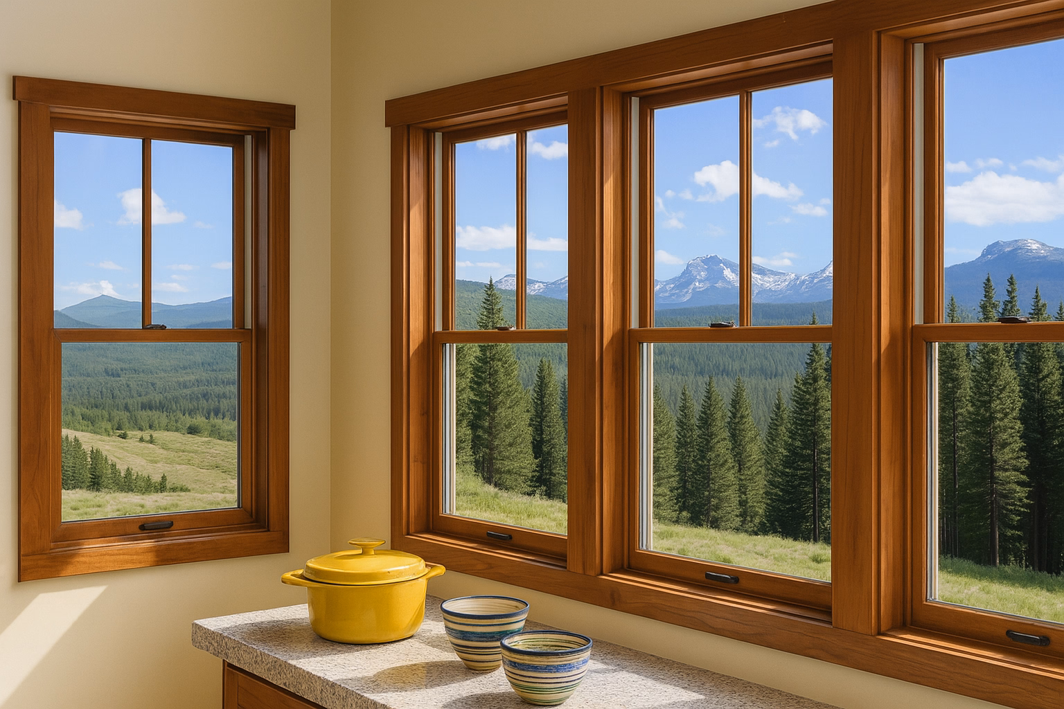 Деревянные окна